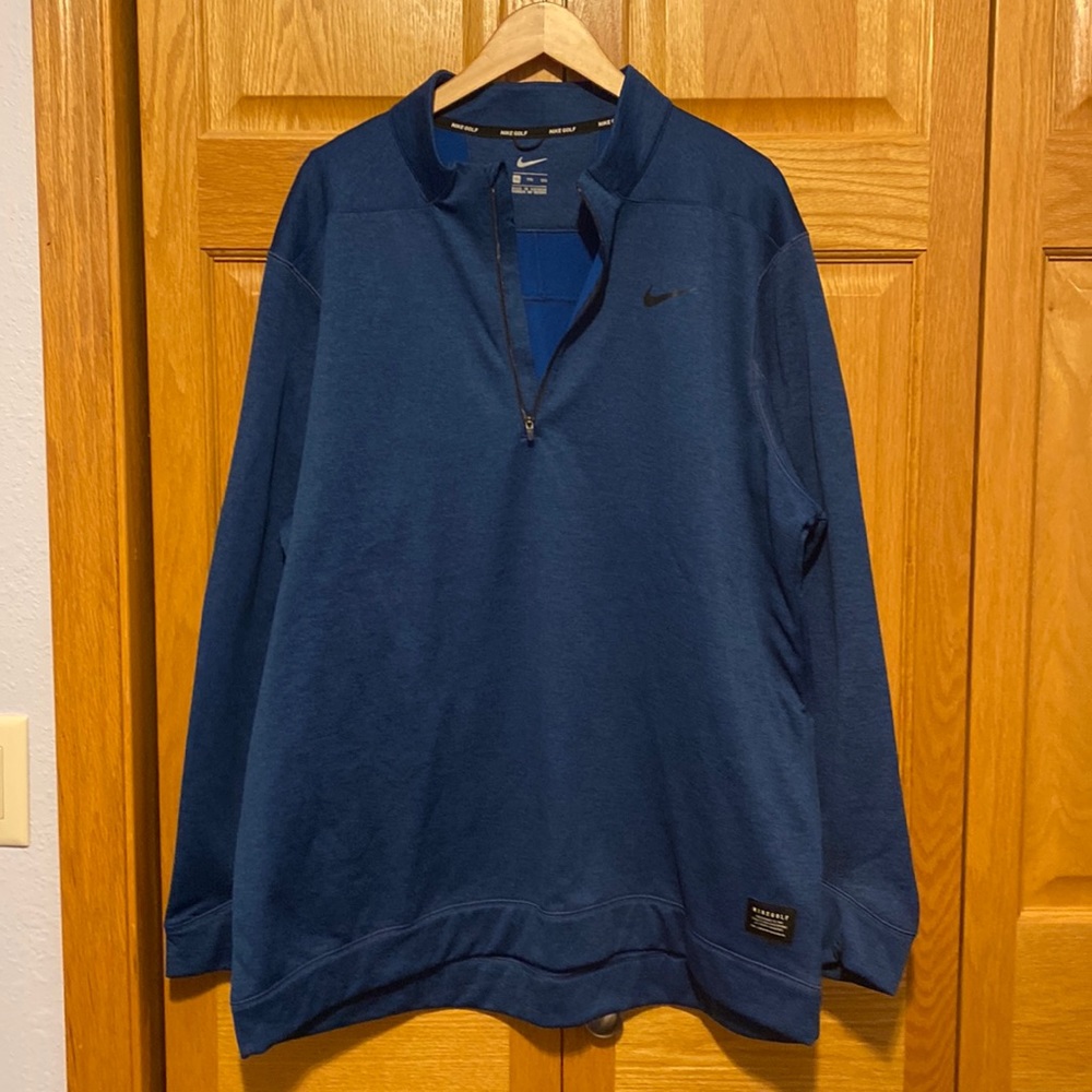Nike Golf 1/4 zip men’s sweatshirt size XXL blue like new condition